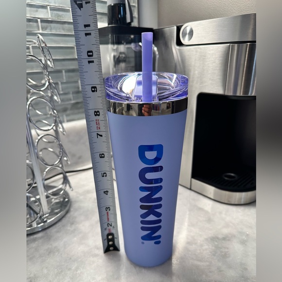 “DUNKIN" 2025 24oz Insulated Stainless Steel Tumbler - Purple - NWT - Picture 7 of 10